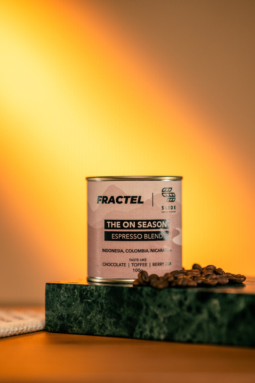 A FRACTEL x SLIDE Coffee Collaboration