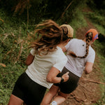 E-Series Beige Running Cap High Ponytail