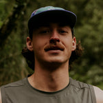 M-Series Purple Running Cap 