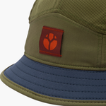 Close-up of B-THICKET Bucket Hat front panel