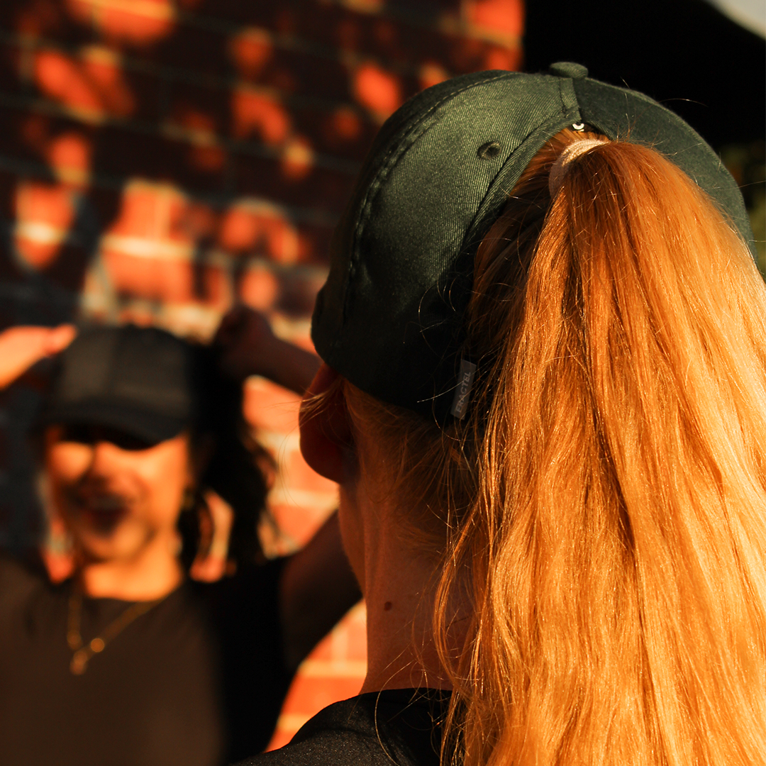 C-ASHEN High Ponytail Running Cap
