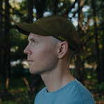 Runner wearing the Fractel CP-COSMOS Running Cap