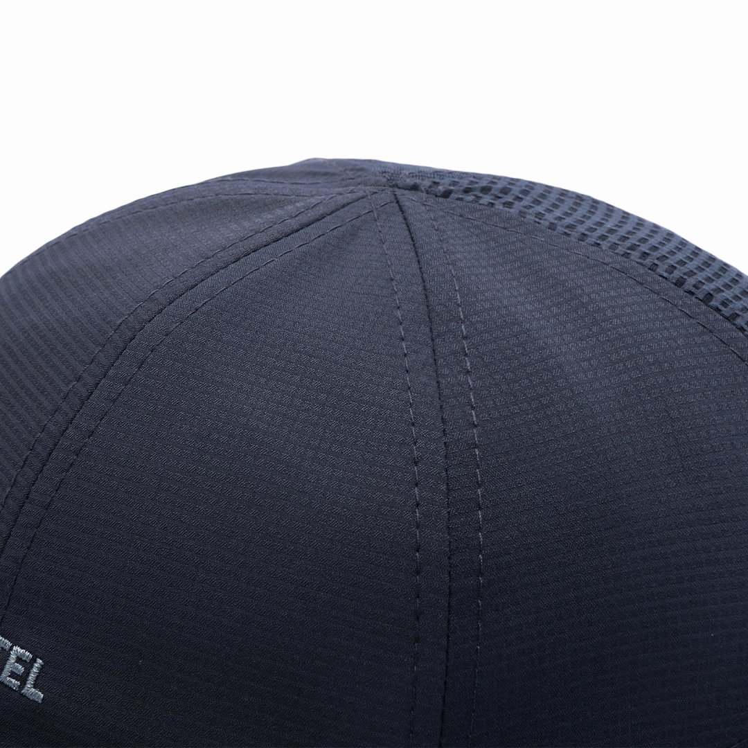Close-up of CP-ALLOY Running Cap crown