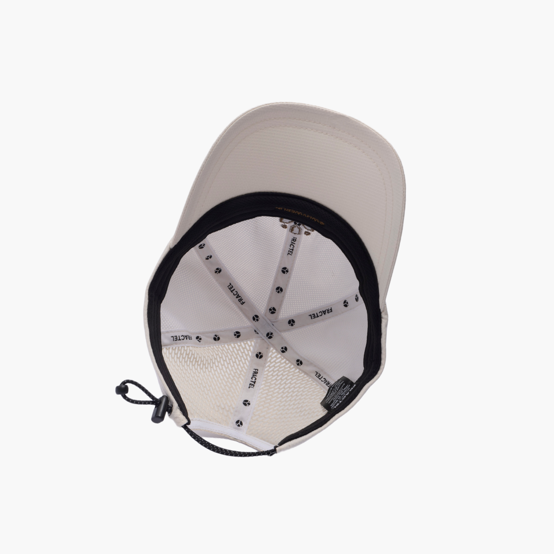 Underside of CP-SHORELINE Running Cap peak