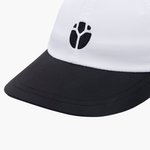 Close-up of FRACTEL logo on CP-THRESHOLD Running Cap