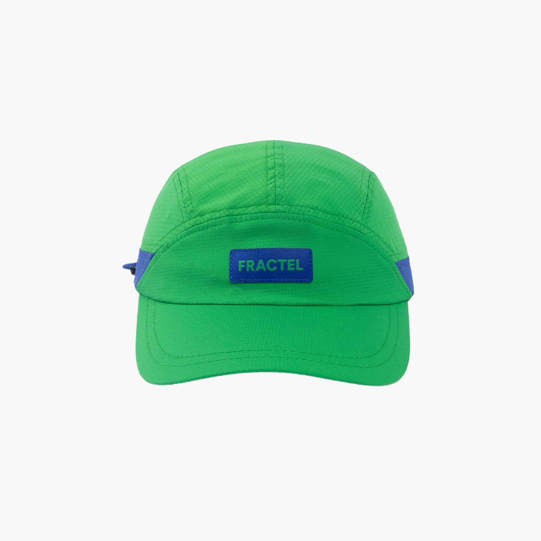 E-GREEN BEE Running Cap, front view
