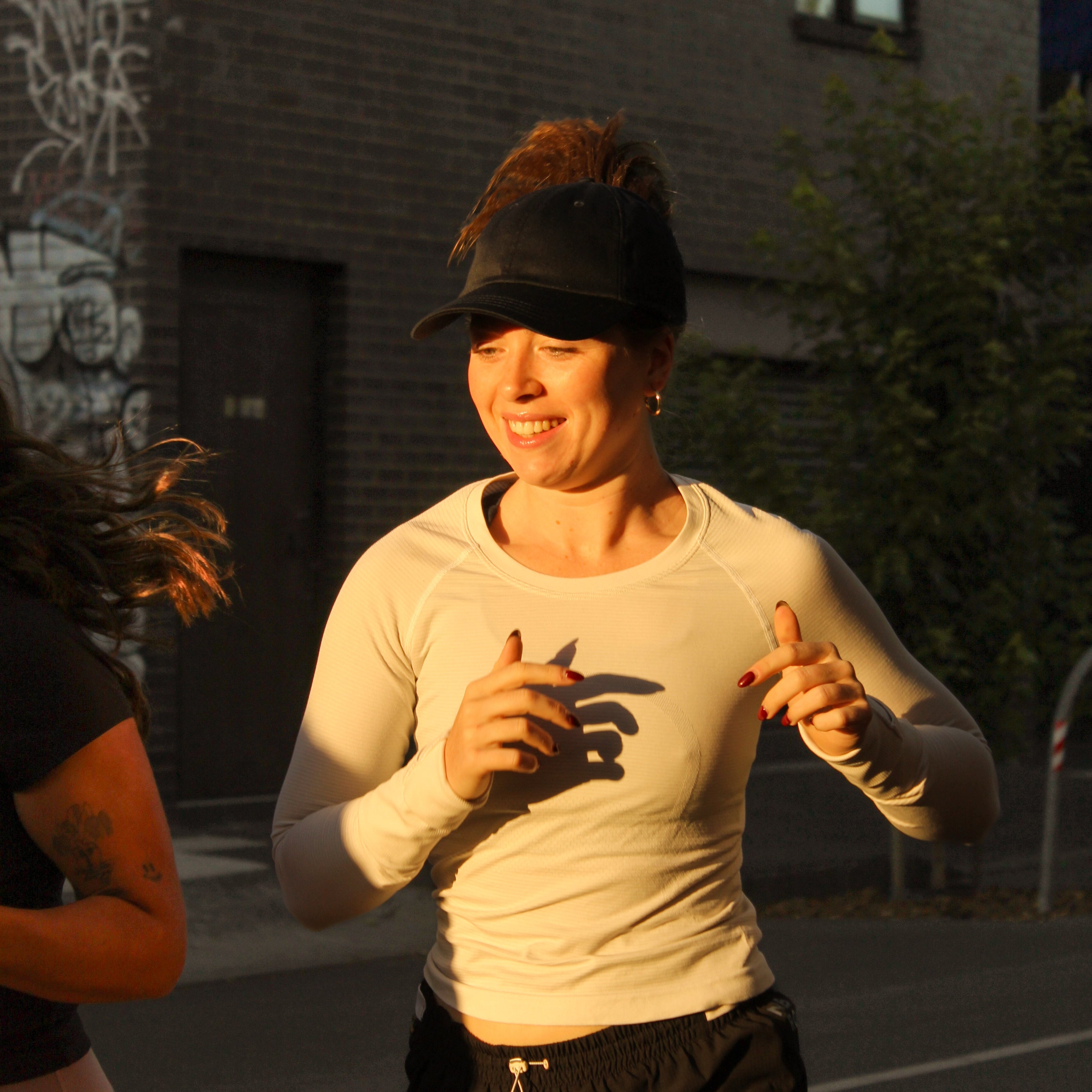 C-ASHEN High Ponytail Running Cap