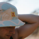 Pink Running Cap B-Series on Model