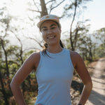 Pink Running Cap M-Series on Model