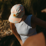 Pink Running Cap M-Series on Model