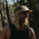 Brown Running Cap L-Series on Model